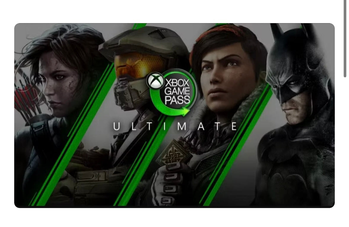 XBOX Gamepass 1 Month